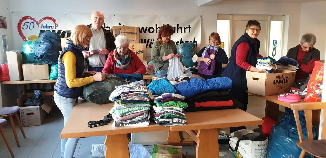 AWO Wächtersbach stellt humanitäre Ukrainehilfe unter Beweis