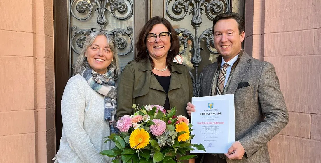 40 Jahre im Rathaus: Kerstin Baier-Hildebrand feiert in Schlüchtern besonderes Jubiläum