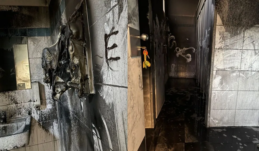Rodenbach: Schülertoilette brennt in Adolf-Reichwein-Schule