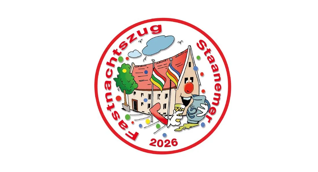 Bembel statt Lanzen: Die neue Zugplakette für Steinheim 2026 ist da