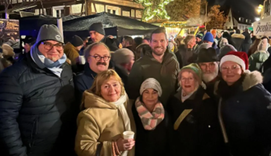 SPD: Gute Gespräche auf dem Weihnachtsmarkt