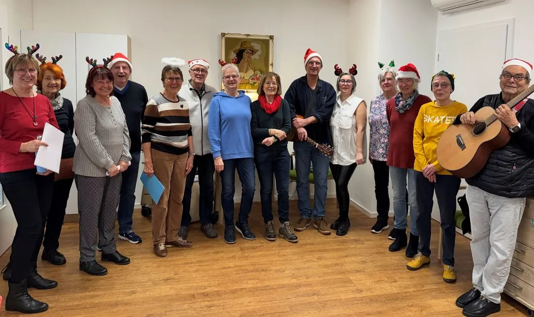 Gemeinsames Weihnachtssingen mit Senioren