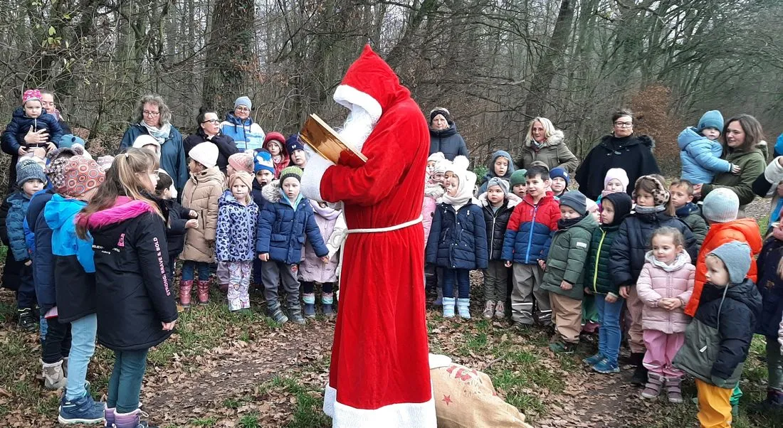 Kita „Zum Rödelberg“: Und jährlich kommt der Nikolaus
