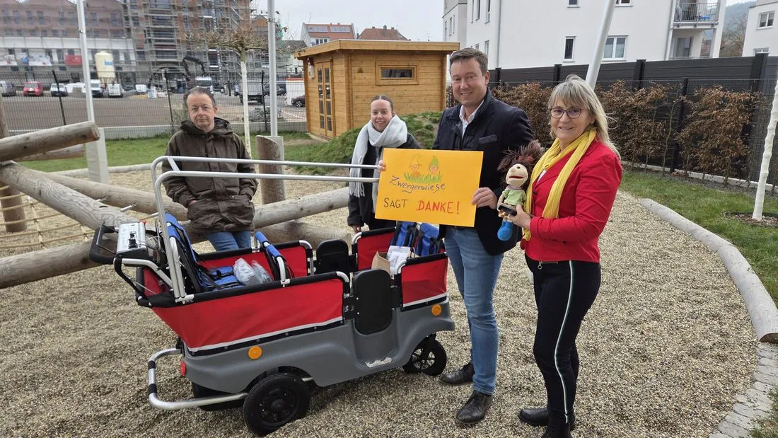 Spende eines „Krippenbusses“