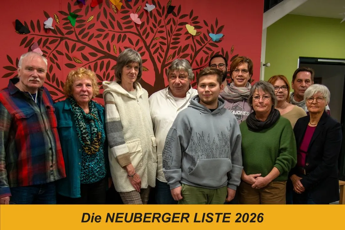 Neuberger Liste: Team für Kommunalwahl steht