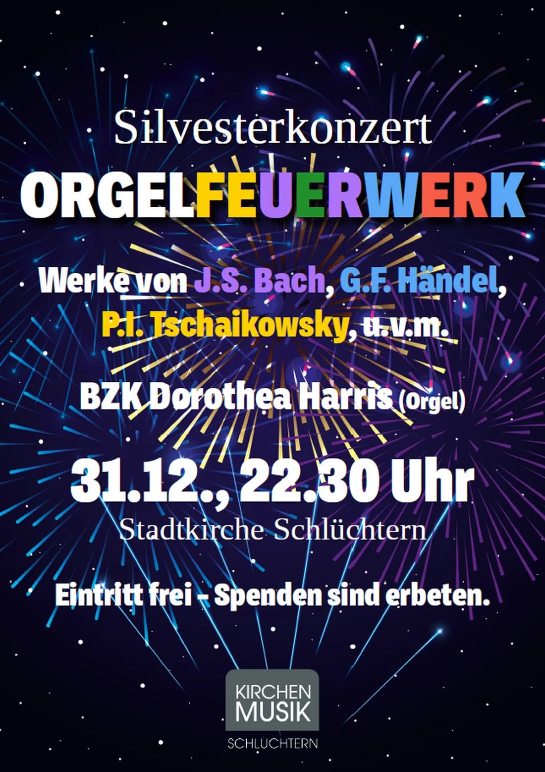 Orgelfeuerwerk in der Stadtkirche St. Michael
