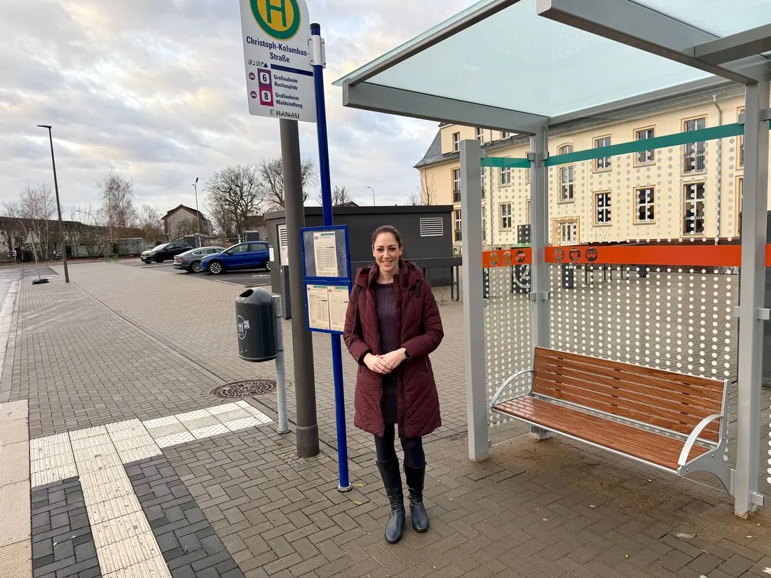 Wetterschutz für Busfahrgäste im Pioneer Park