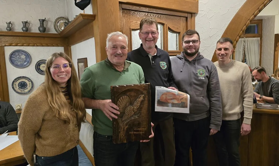 SSV Großenhausen kürt Gewinner des „Auerhahn“-Wanderpreises