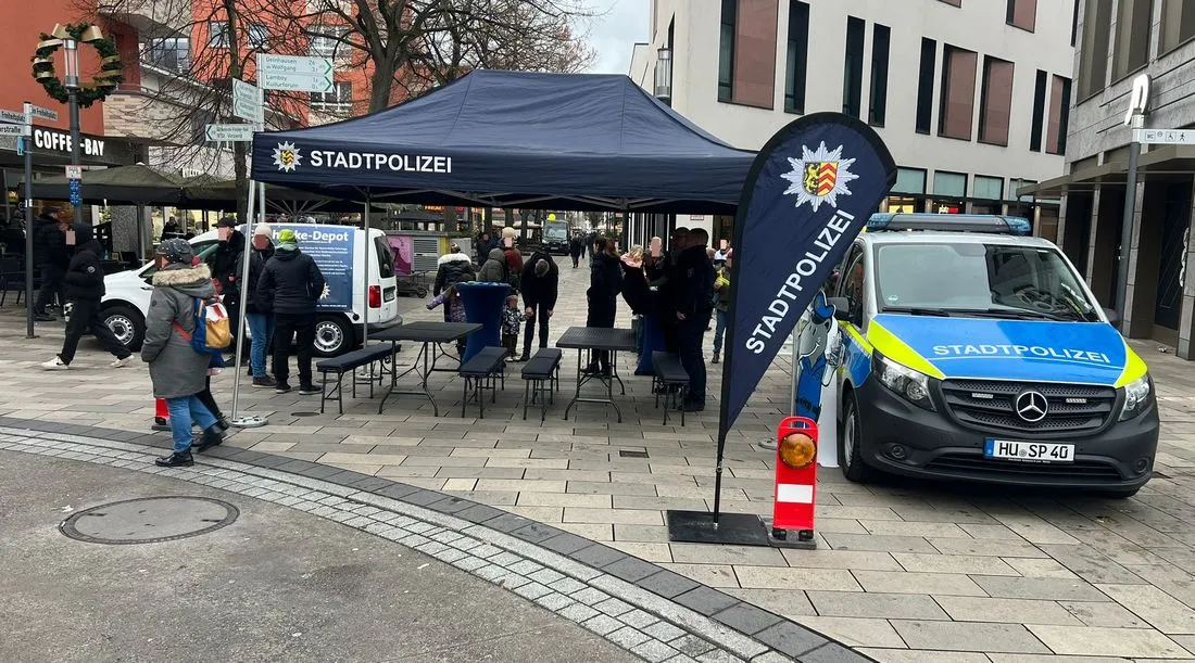Hanau: Polizei-Schutz für die Weihnachtseinkäufe