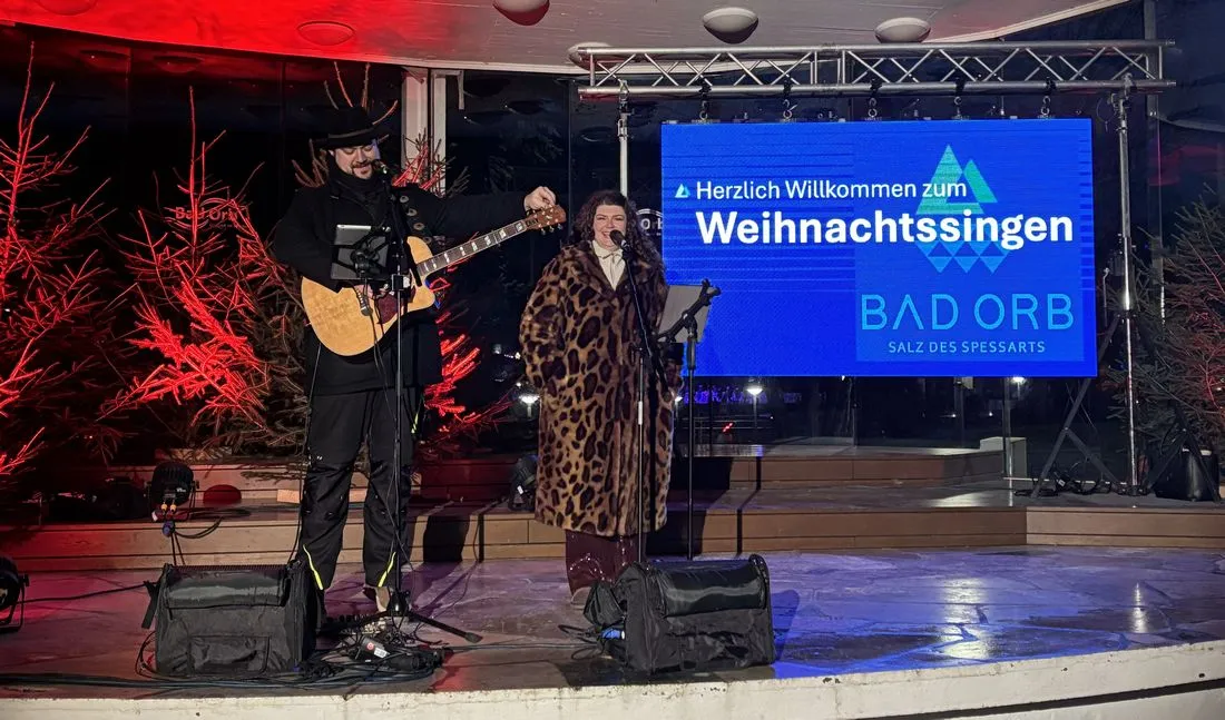 Weihnachtssingen am 14. Dezember im Bad Orber Kurpark