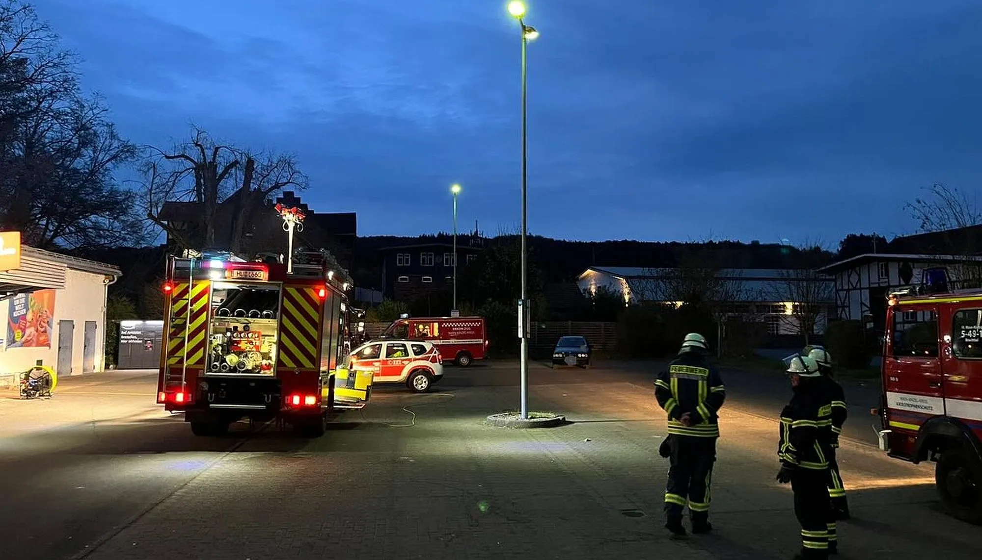 Brachttal: Feuerwehreinsatz im tegut-Markt
