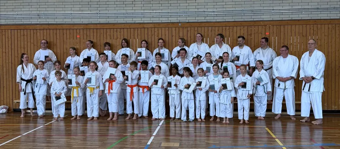 Karate-Prüfungen beim Karate Verein Langenselbold