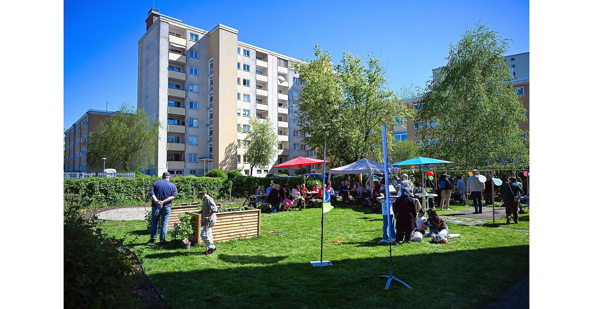Mitmachgarten im Hanauer Kiefernweg: Ein Garten, der Menschen verbindet