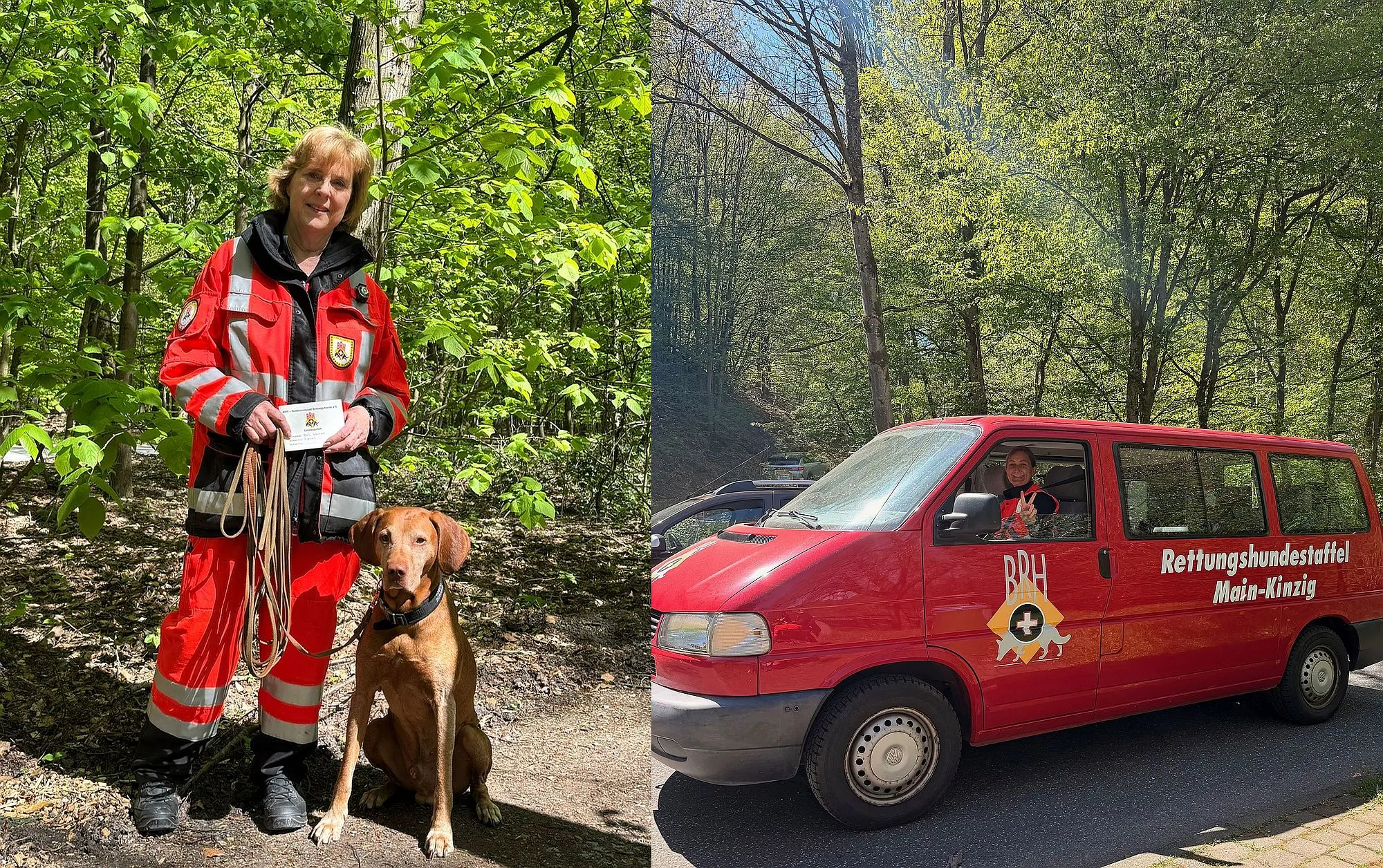 Rettungshundestaffel findert erneut vermisste Person - aber diesmal anders