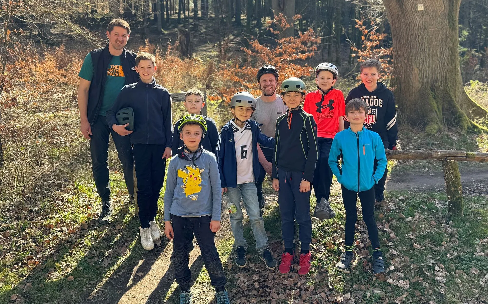 Mountainbike-Kurse begeistern junge Teilnehmer