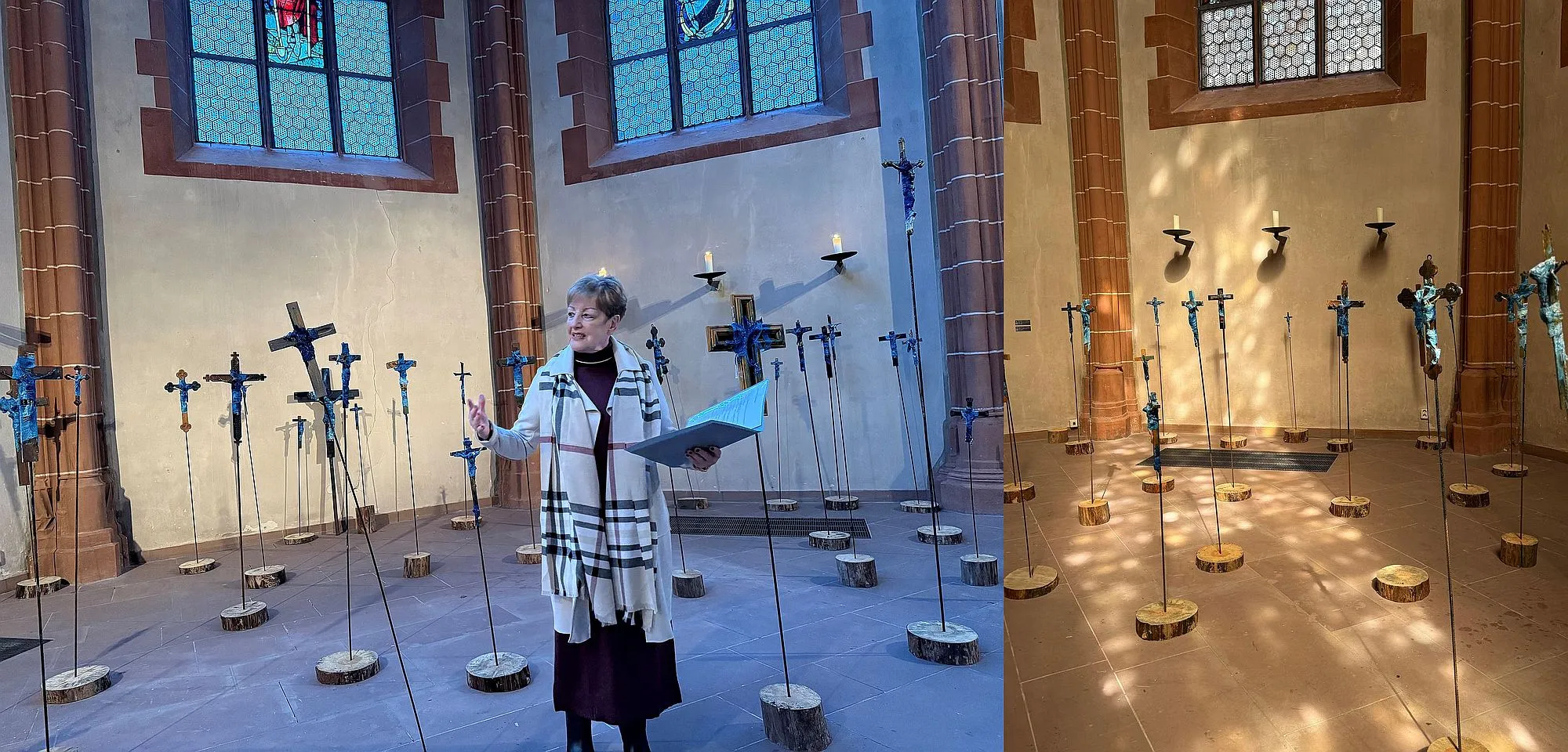 Ausstellung „Verbunden“ in der Marienkirche festlich eröffnet
