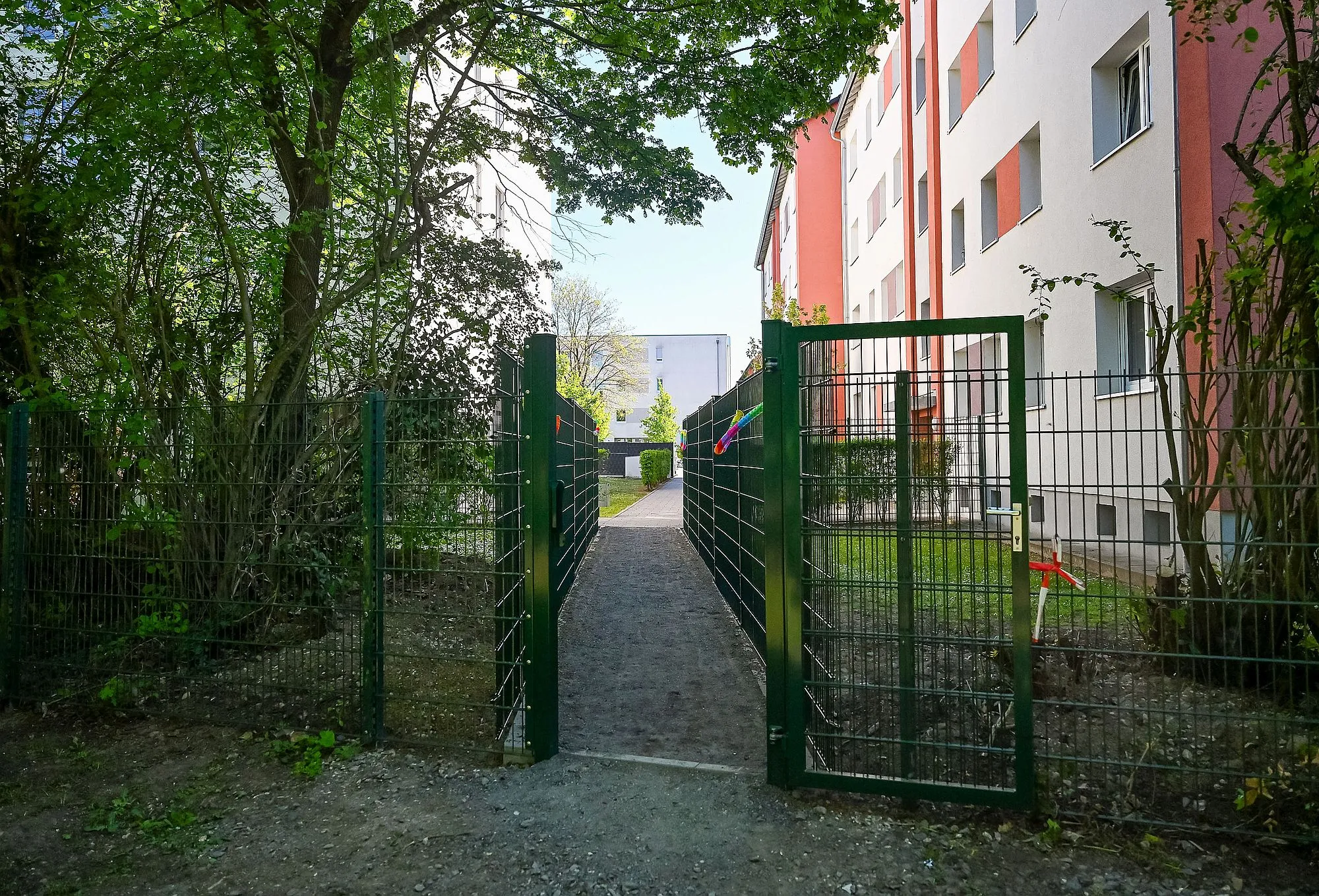 Neuer Spielplatz-Zugang eröffnet