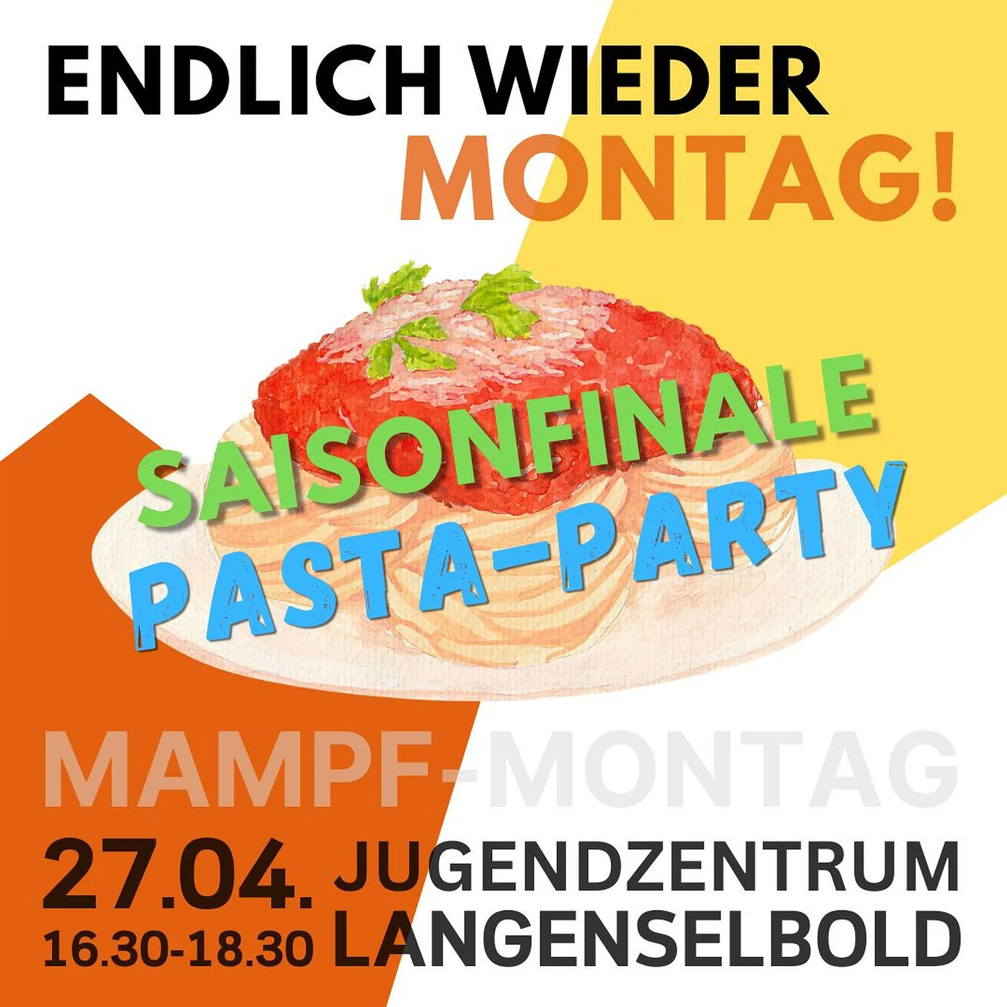 Spielen, basteln und mehr: Saisonfinale „Endlich wieder Montag!“