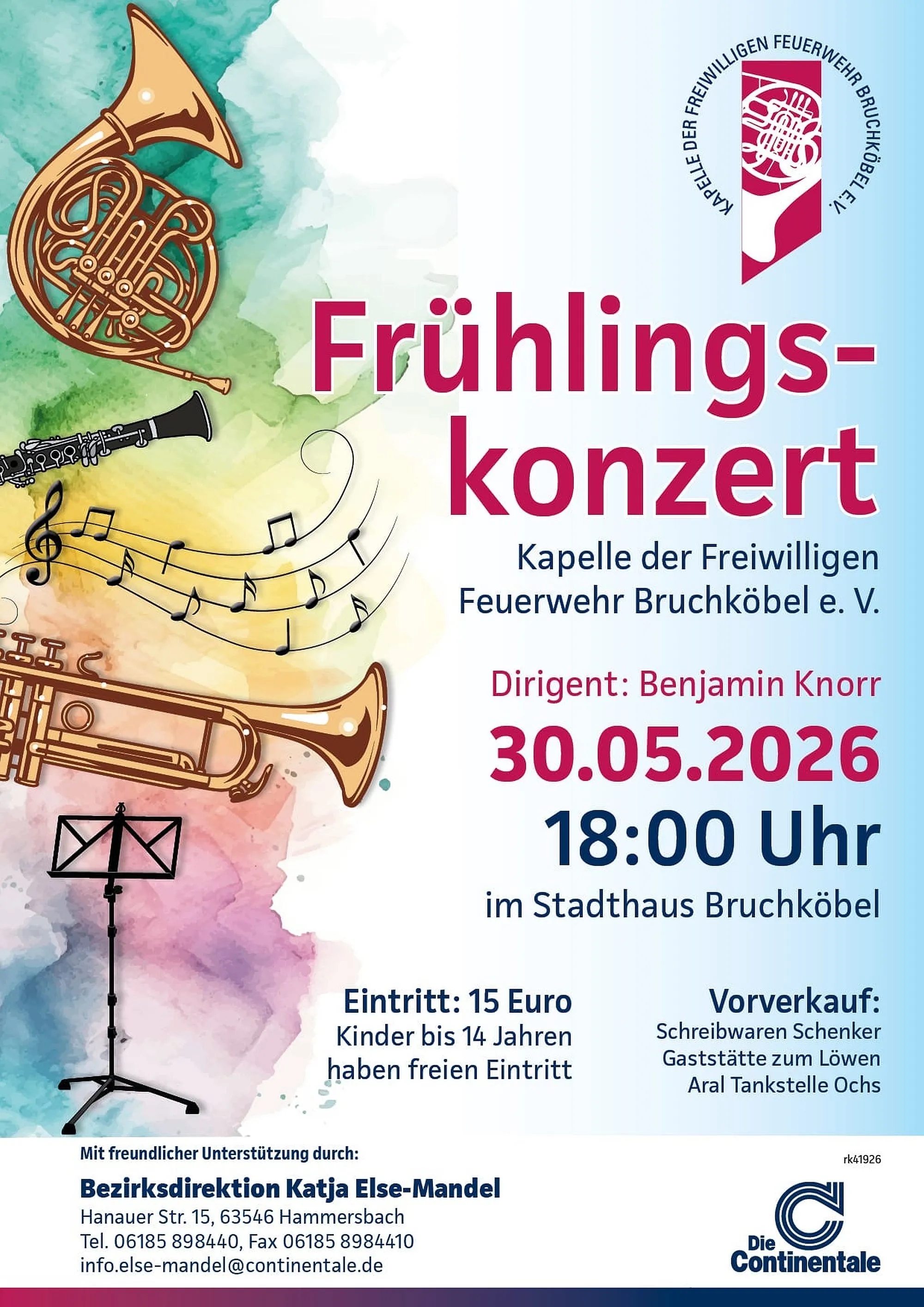 Frühlingskonzert: Musikalische Reise über vier Kontinente