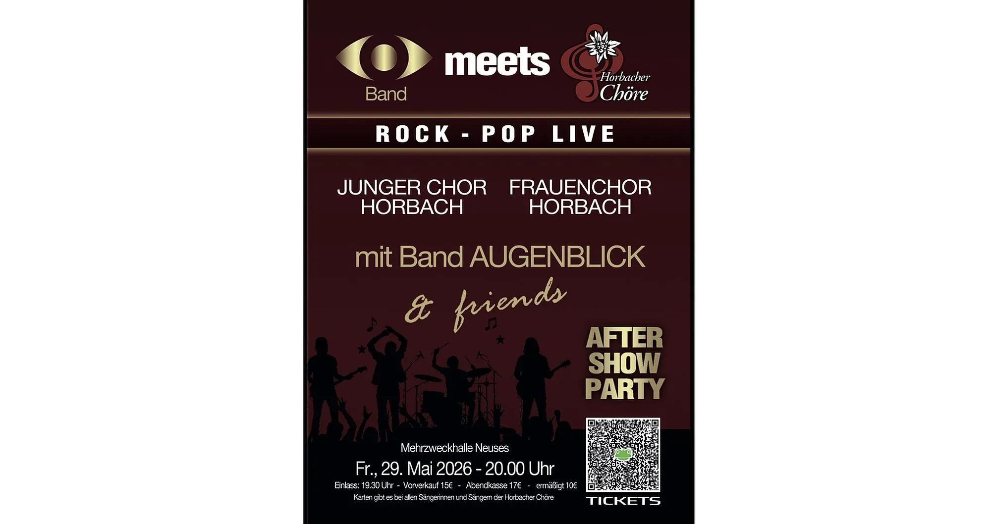 Chorklang trifft Bandpower