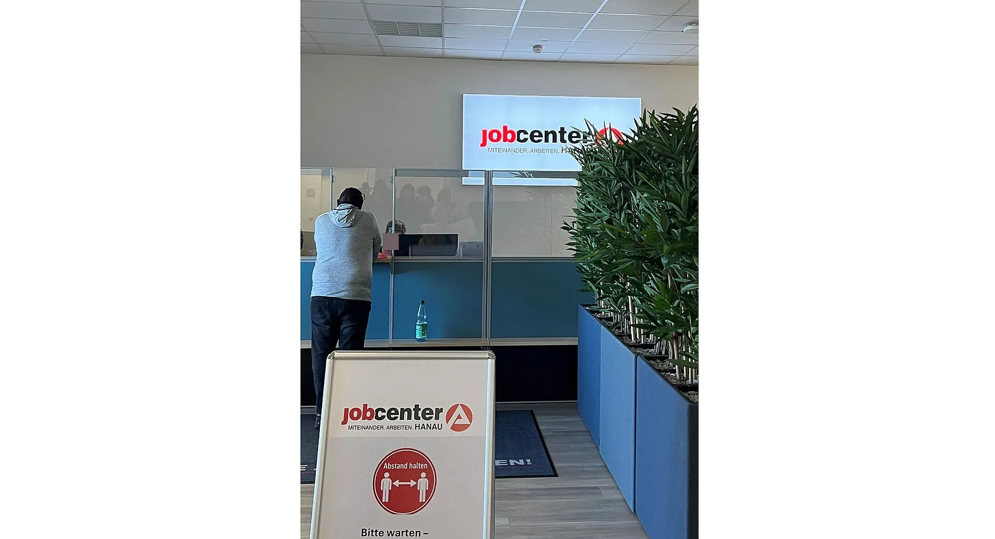 Jobcenter Hanau führt Terminsystem für Empfangsbereich ein