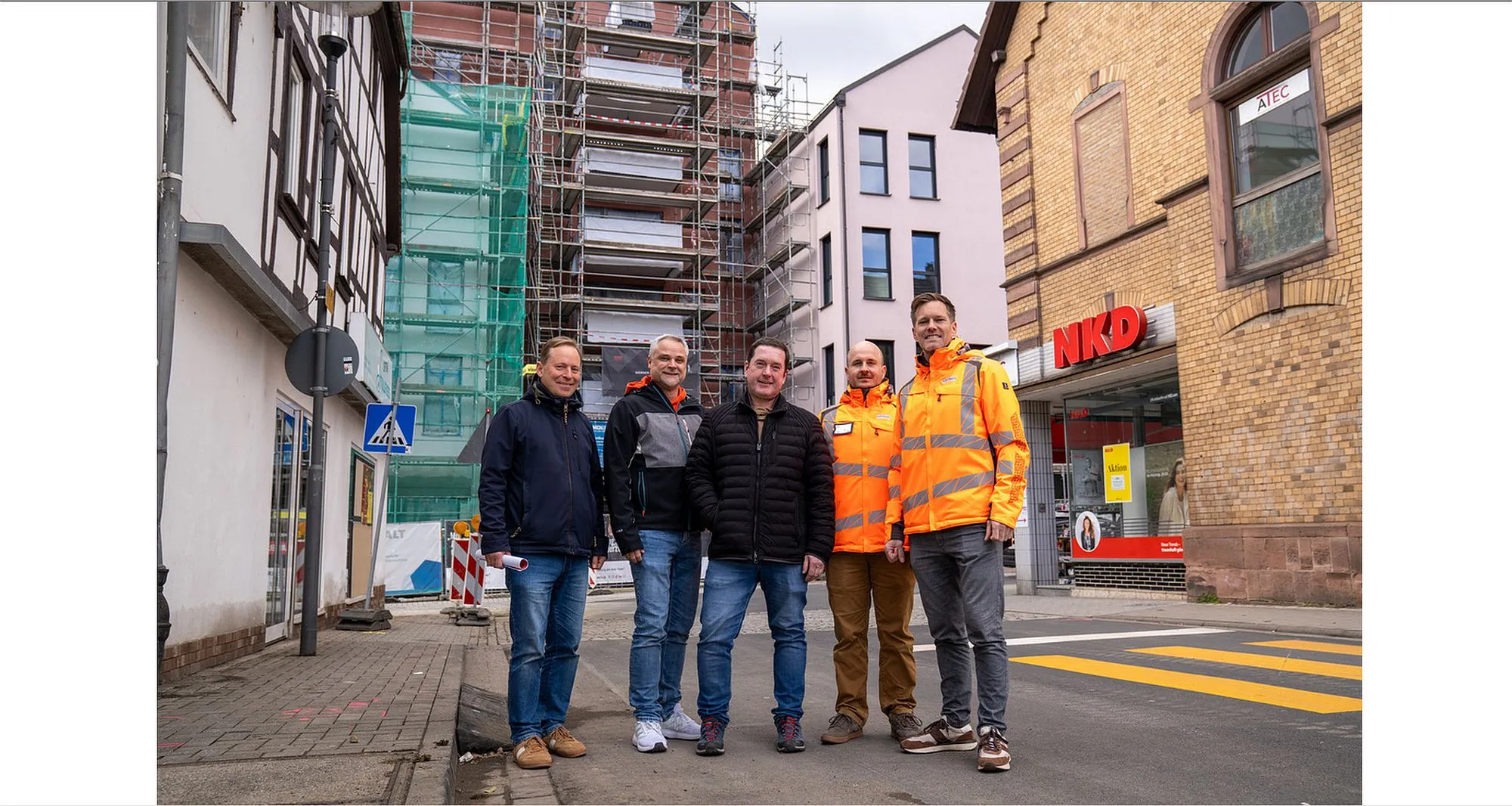 Eingang des Neuen Obertors bekommt Natursteinpflaster