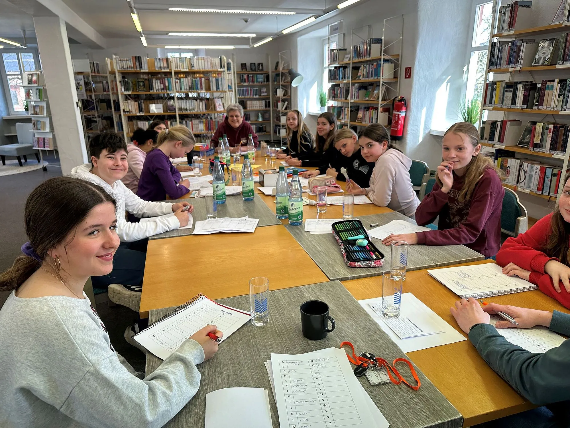 Gelungene Schreibwerkstatt in der Stadtbibliothek