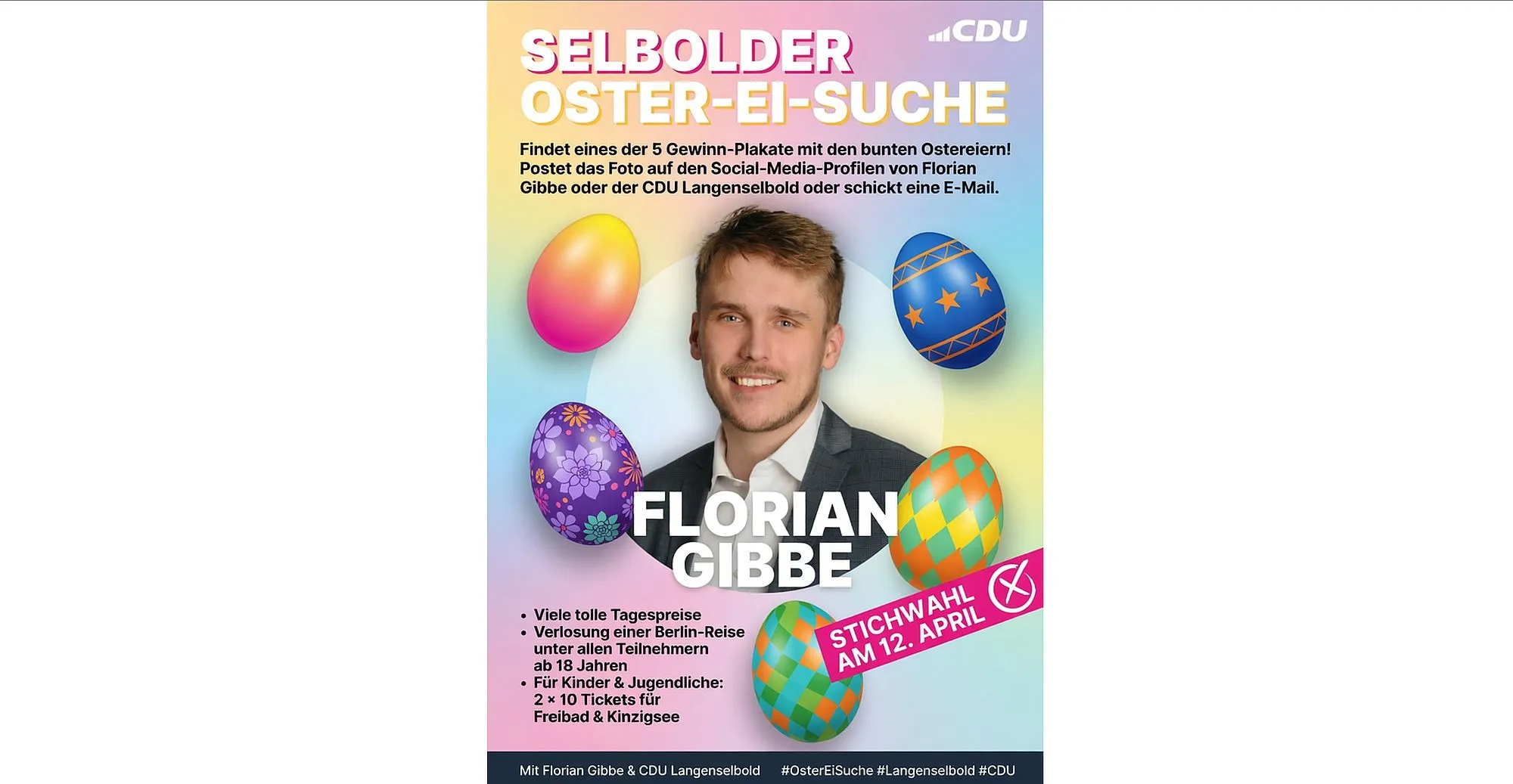 CDU startet „Selbolder Oster-Ei-Suche“
