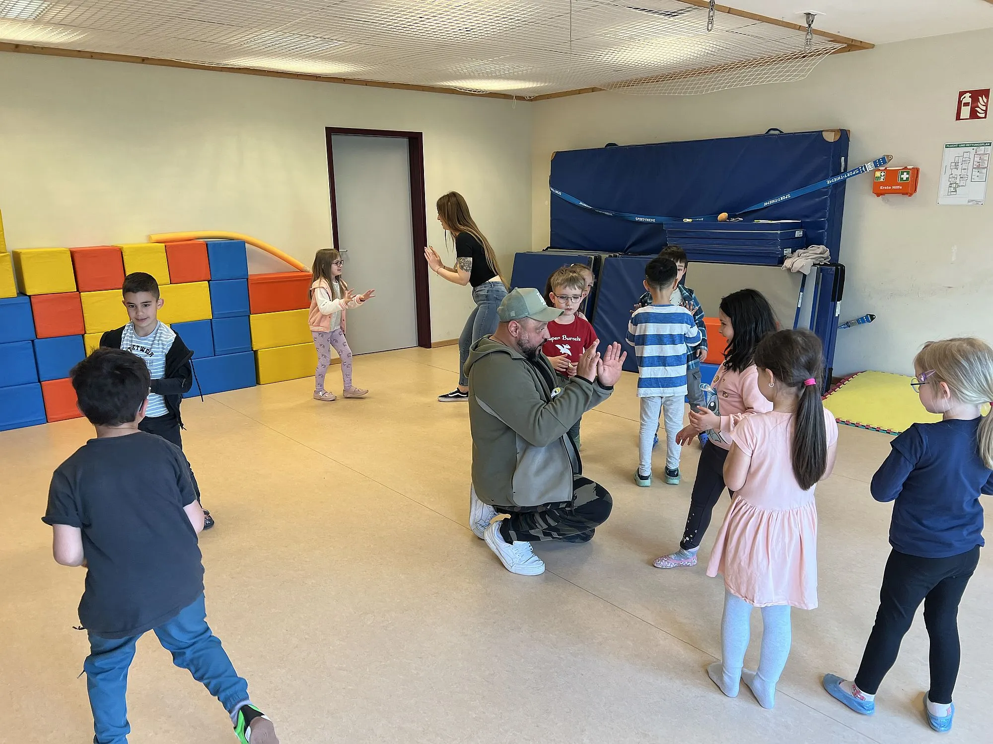 Schnupperstunde „Selbstverteidigung“ der Kindertagesstätte „Friedensstraße“