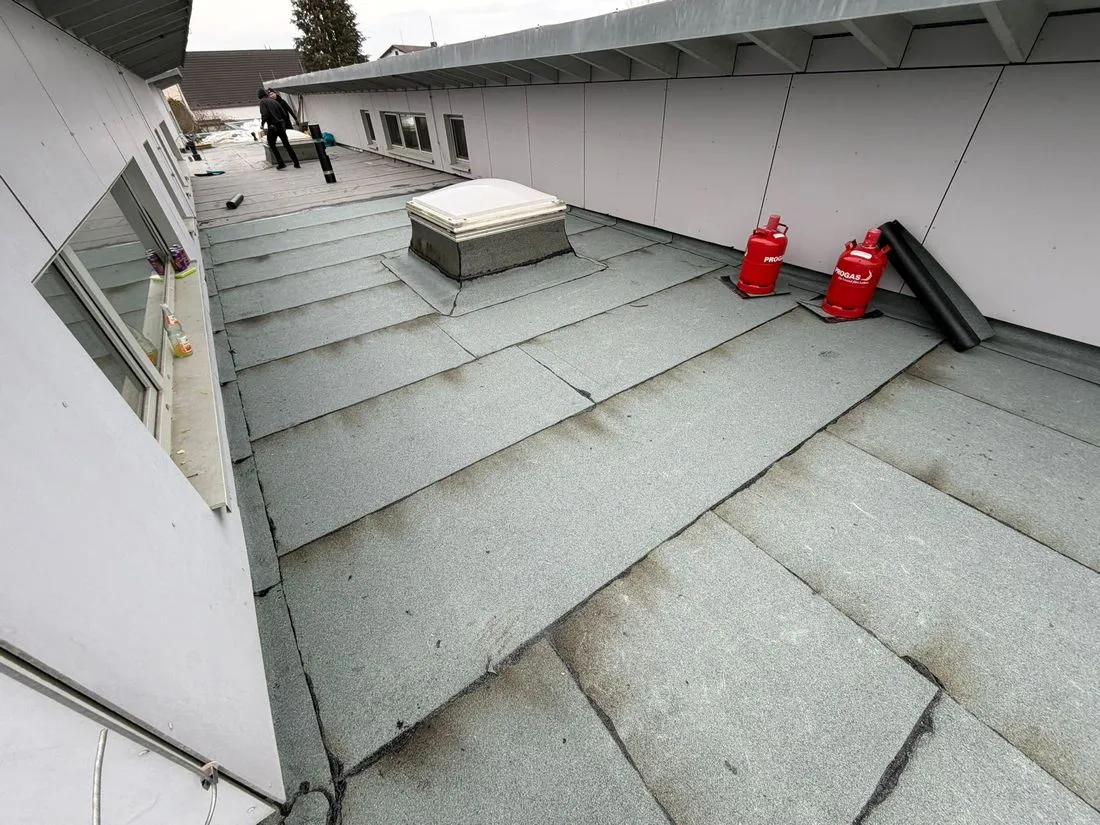 Dachfläche an der Kita Friedensstraße saniert