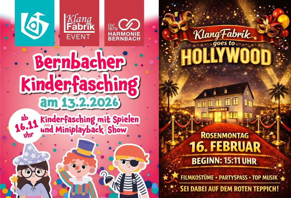 Fassenacht in der Bernbacher KlangFabrik