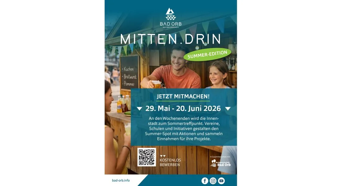 MITTEN.DRIN: Neue Innenstadtaktion am Marktplatz