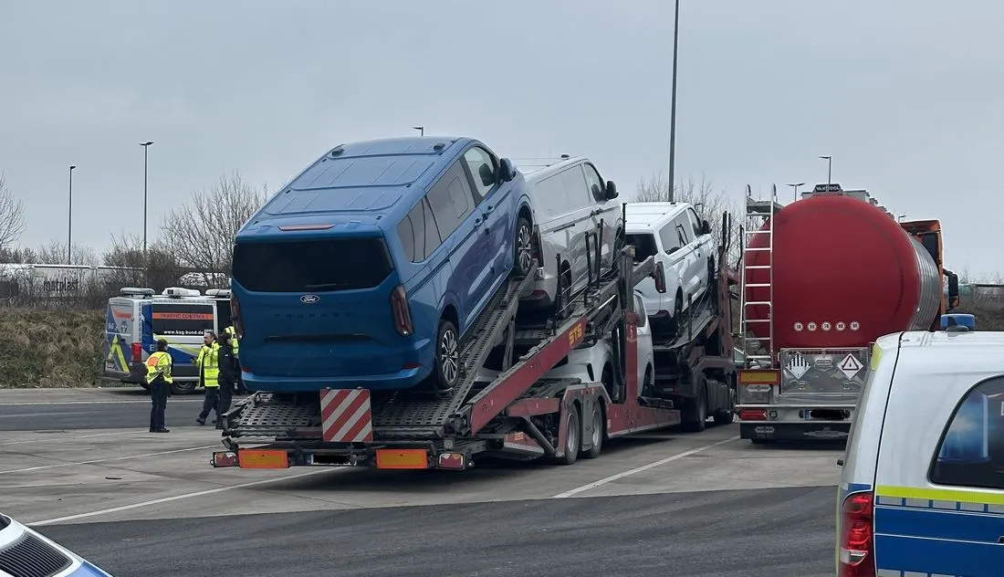 A45/Neuberg: 77 Lastkraftwagen und 87 Personen kontrolliert