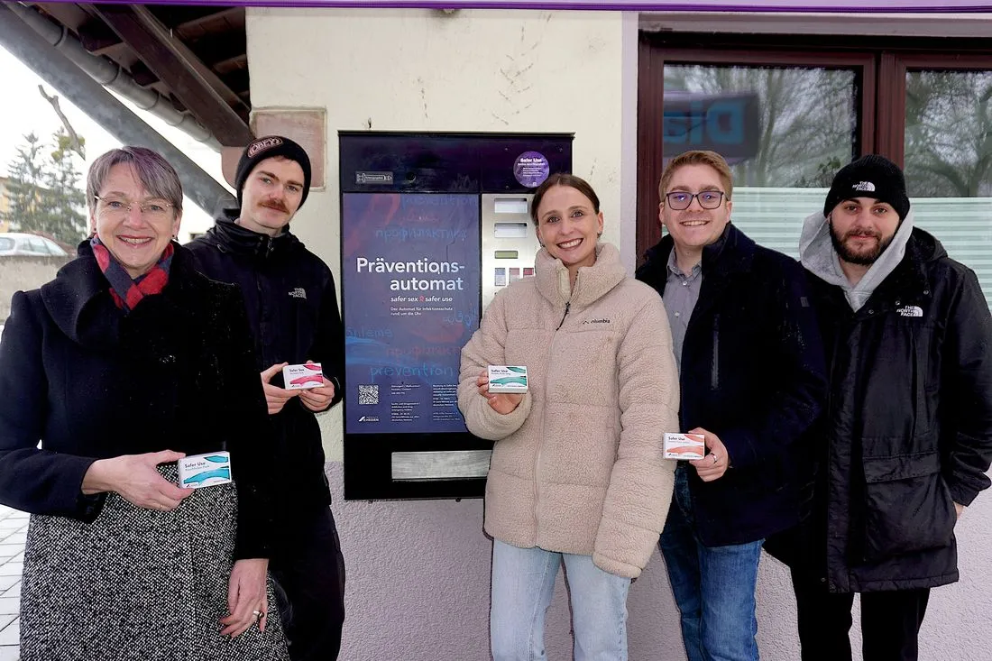 Hanau: Erster Präventionsautomat für Drogensüchtige