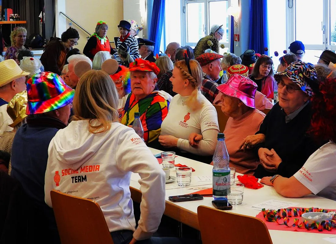 Beste Stimmung beim Seniorenfasching