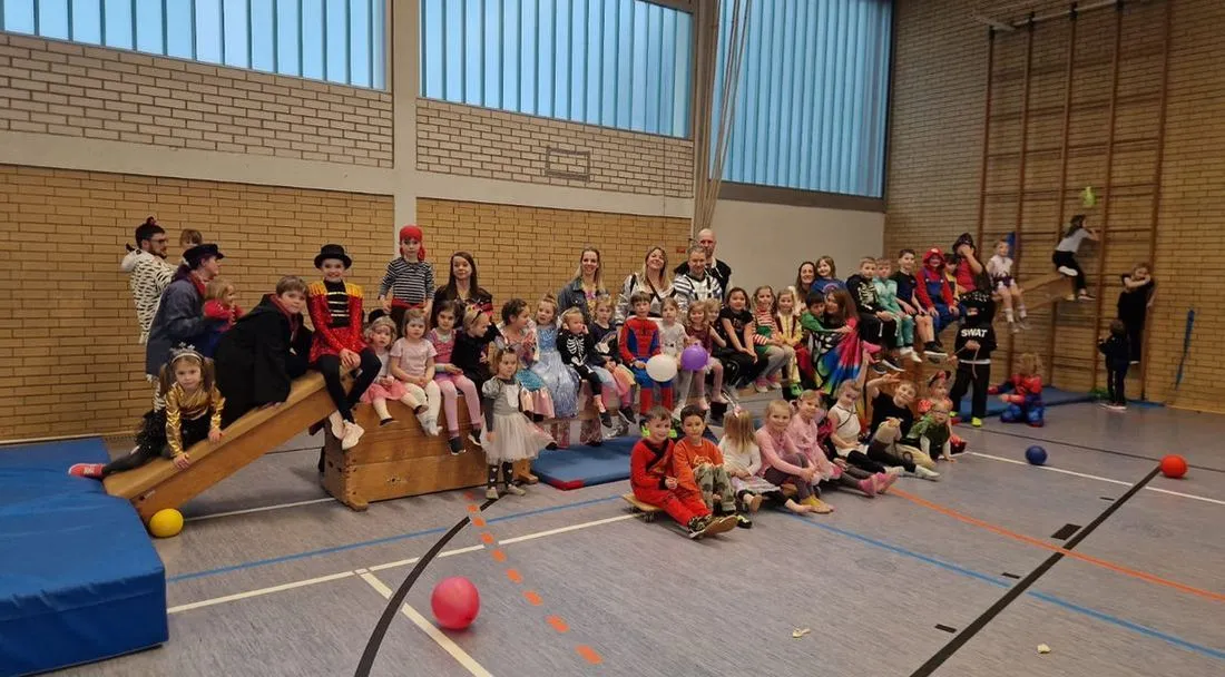 TV Niedermittlau: Närrische Turnstunde begeistert Kinder