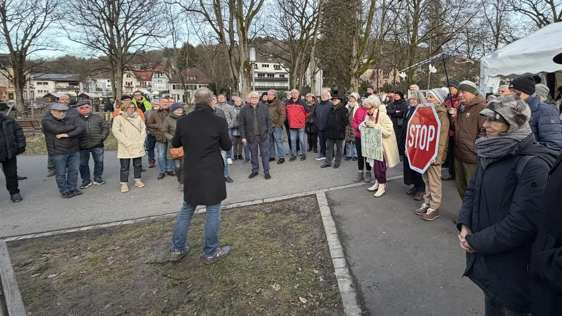Demo in Bad Orb: „Mit Gegenwind rechnen – wir erhalten Natur”