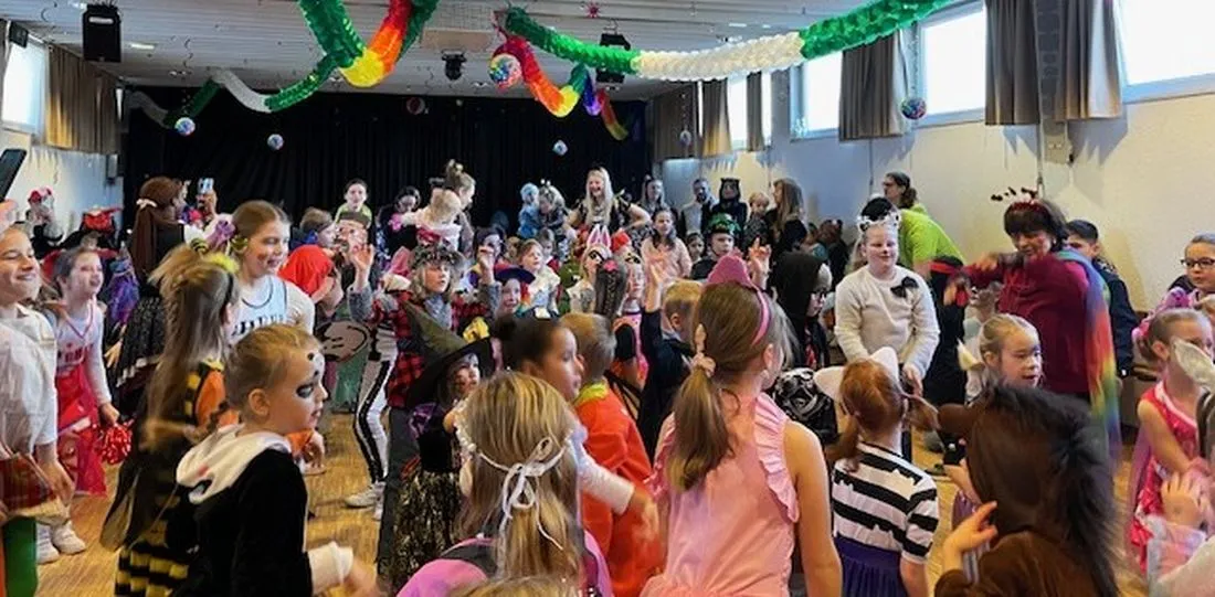 Rekordbesuch beim Kinderfasching im Haus Shalom