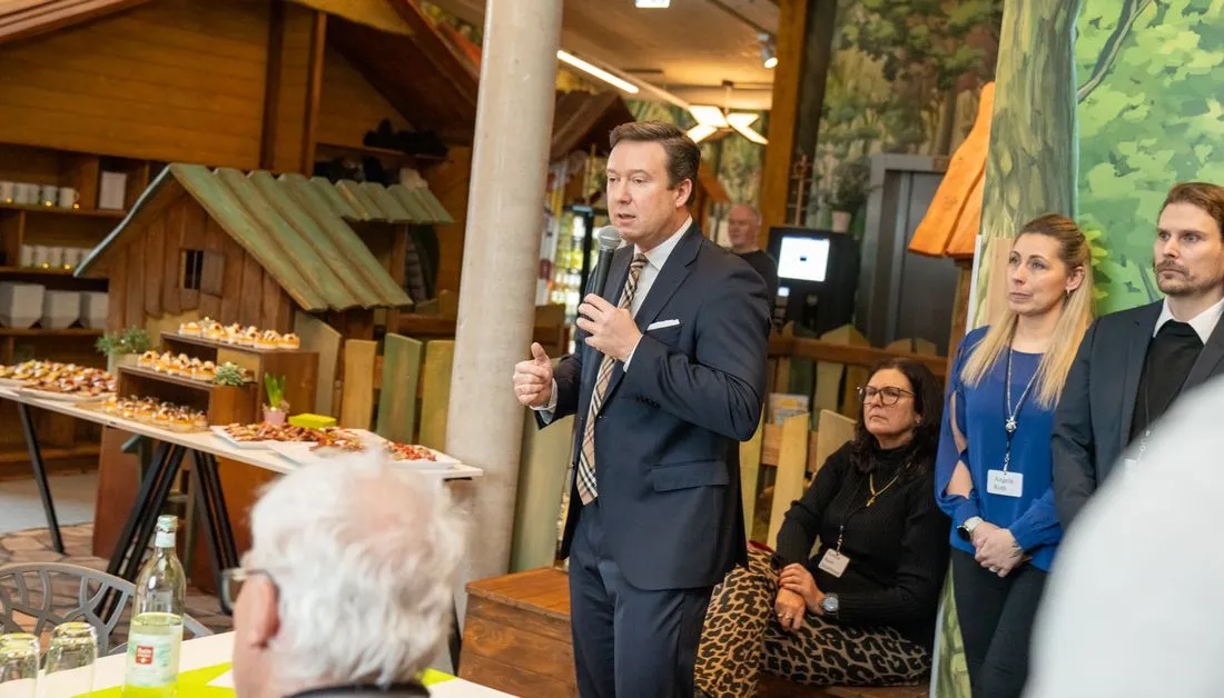 Gute Stimmung beim Jahresempfang der Stadtentwicklungsgesellschaft