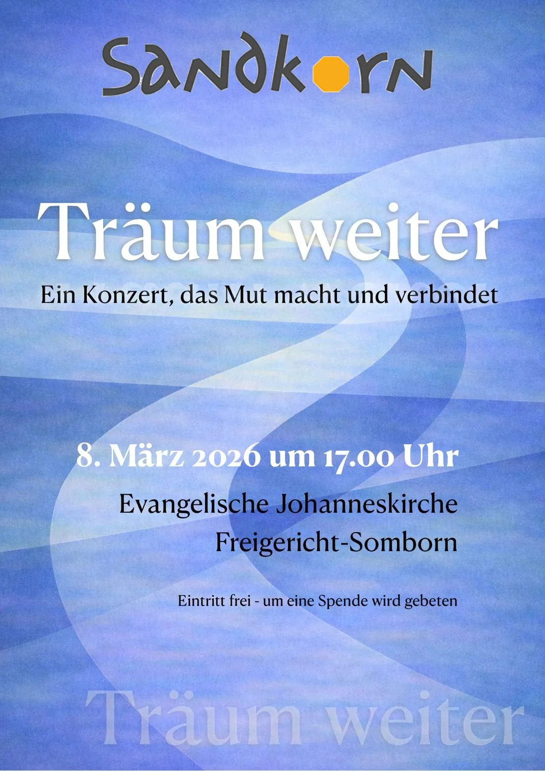 „Träum weiter - Ein Konzert, das Mut macht und verbindet“