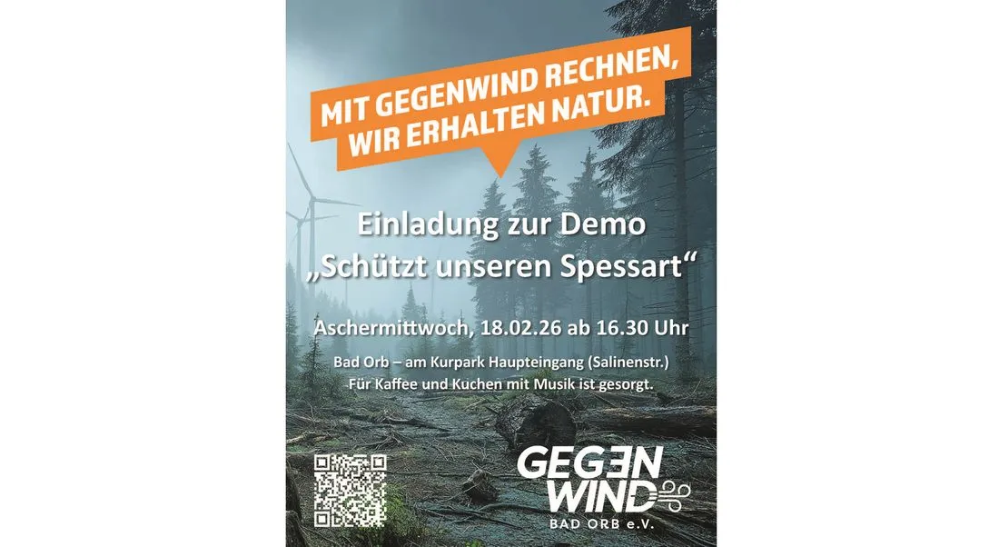 Bad Orb: Windkraftgegner starten Demo vor Grünen-Veranstaltung