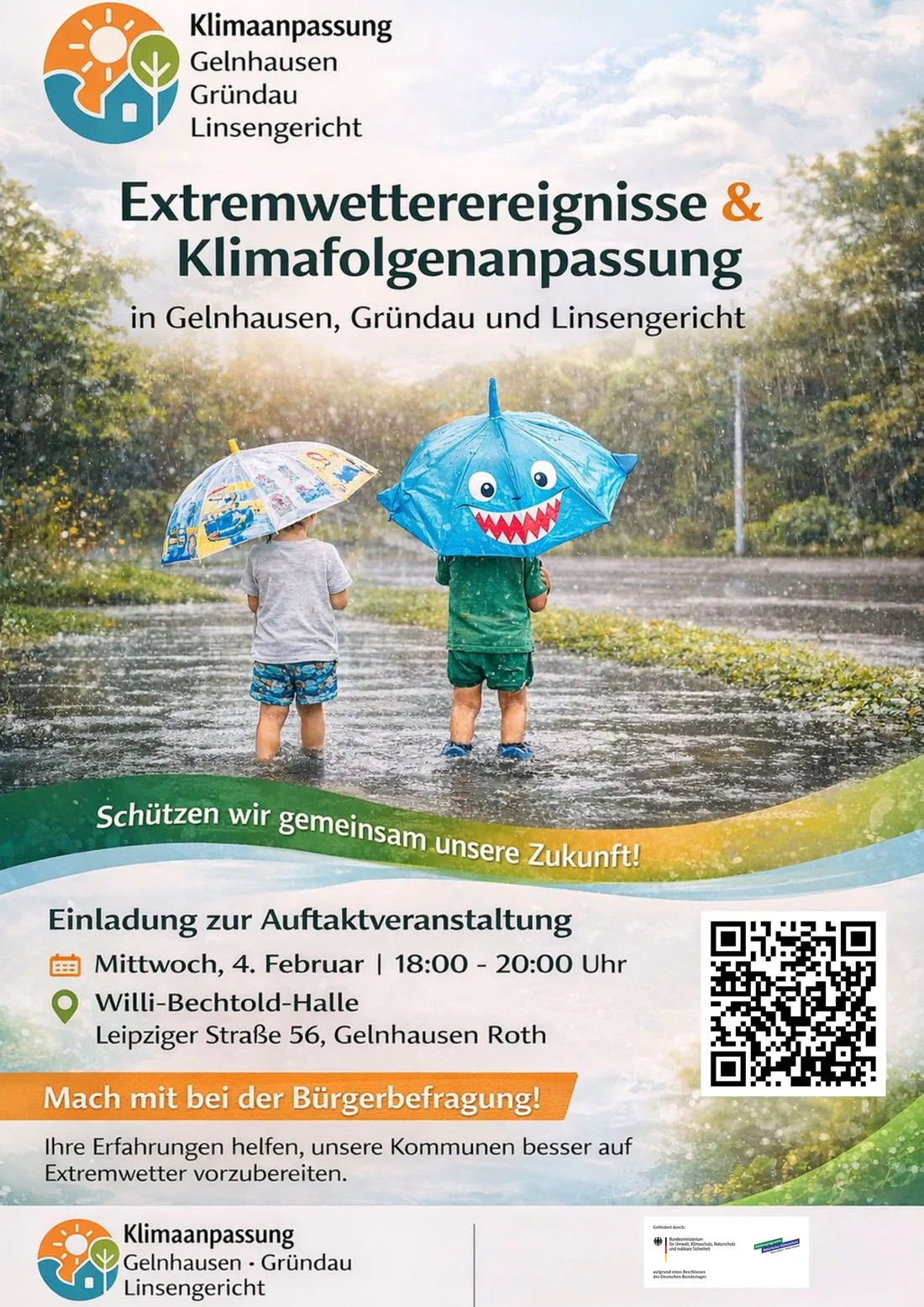 Fahrplan für die Klimaanpassung: Bürgerbeteiligung startet