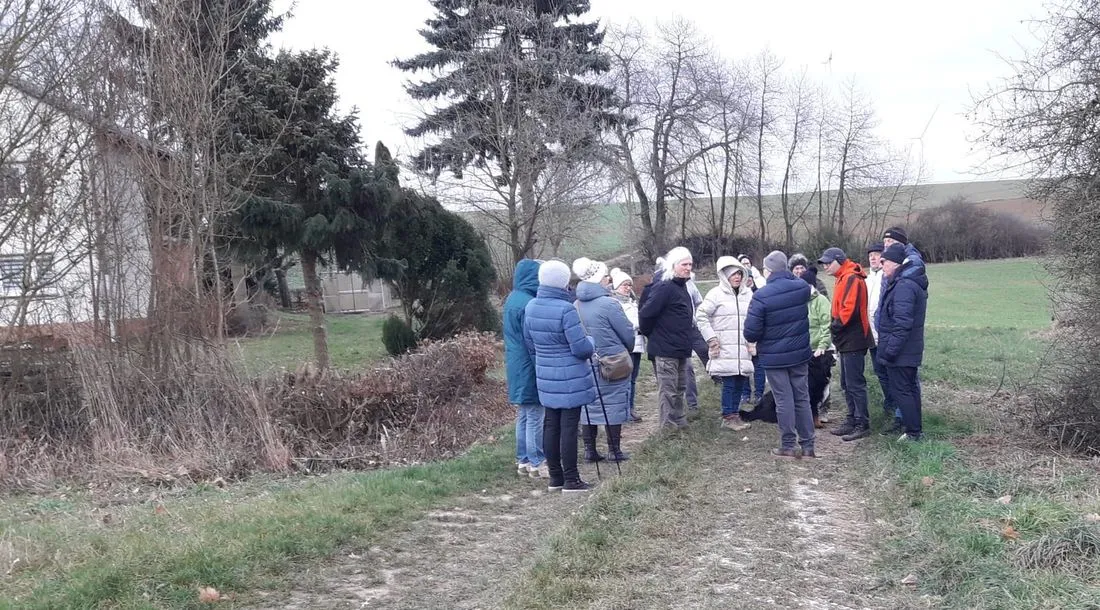 Neujahrsspaziergang in historischer Umgebung