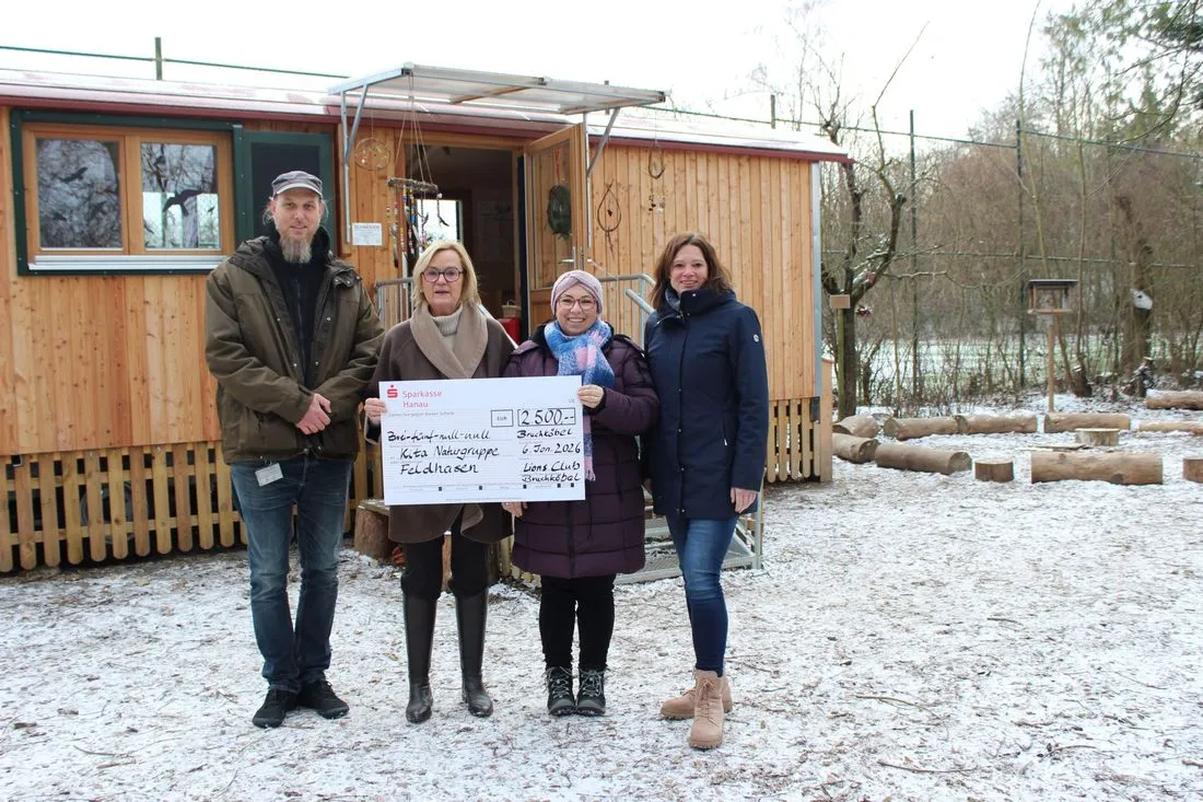 Lions Club spendet an Kita Naturgruppe Feldhasen