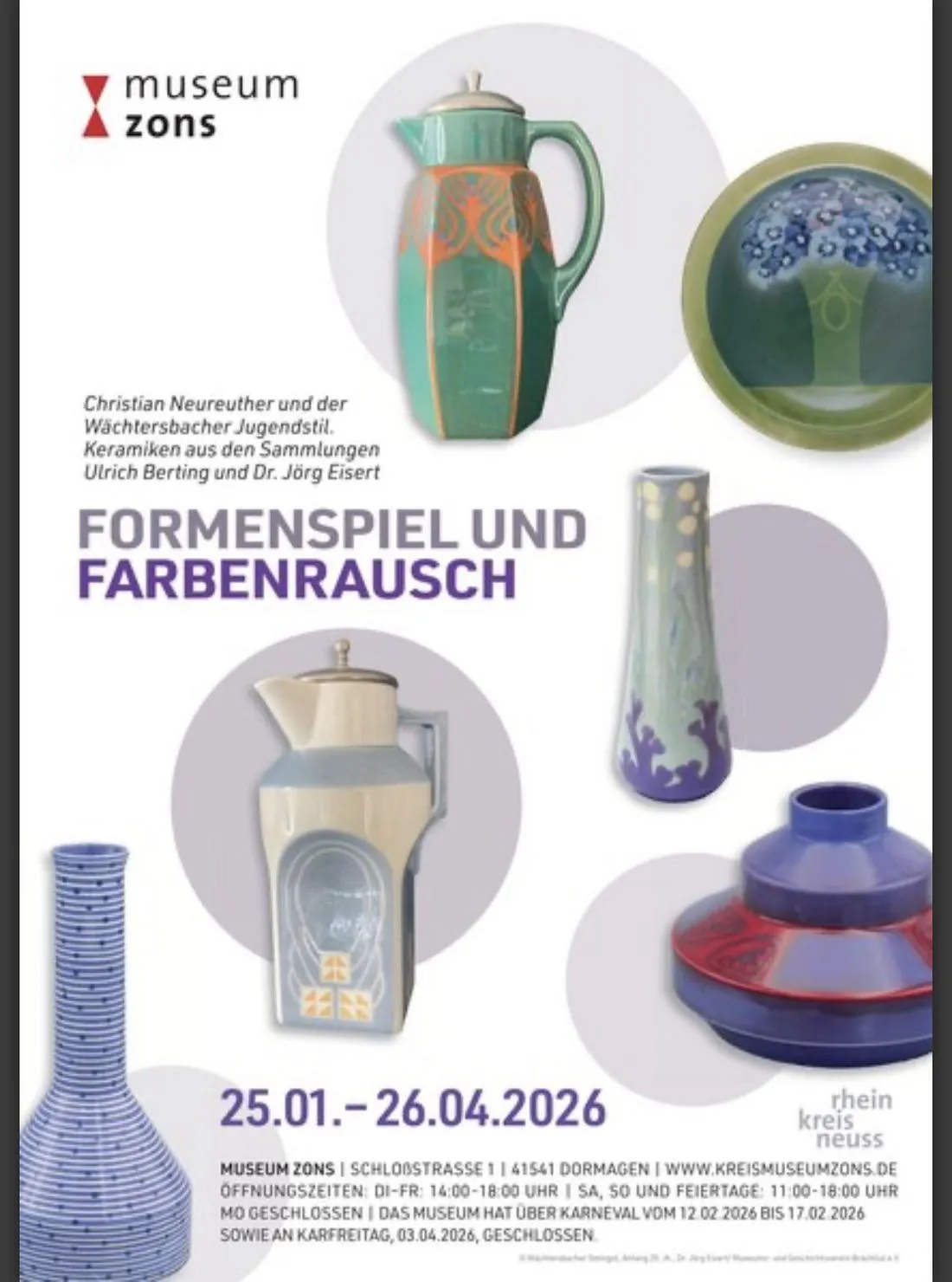 Große Ausstellung über Jugendstilkünstler Christian Neureuther im Rheinland