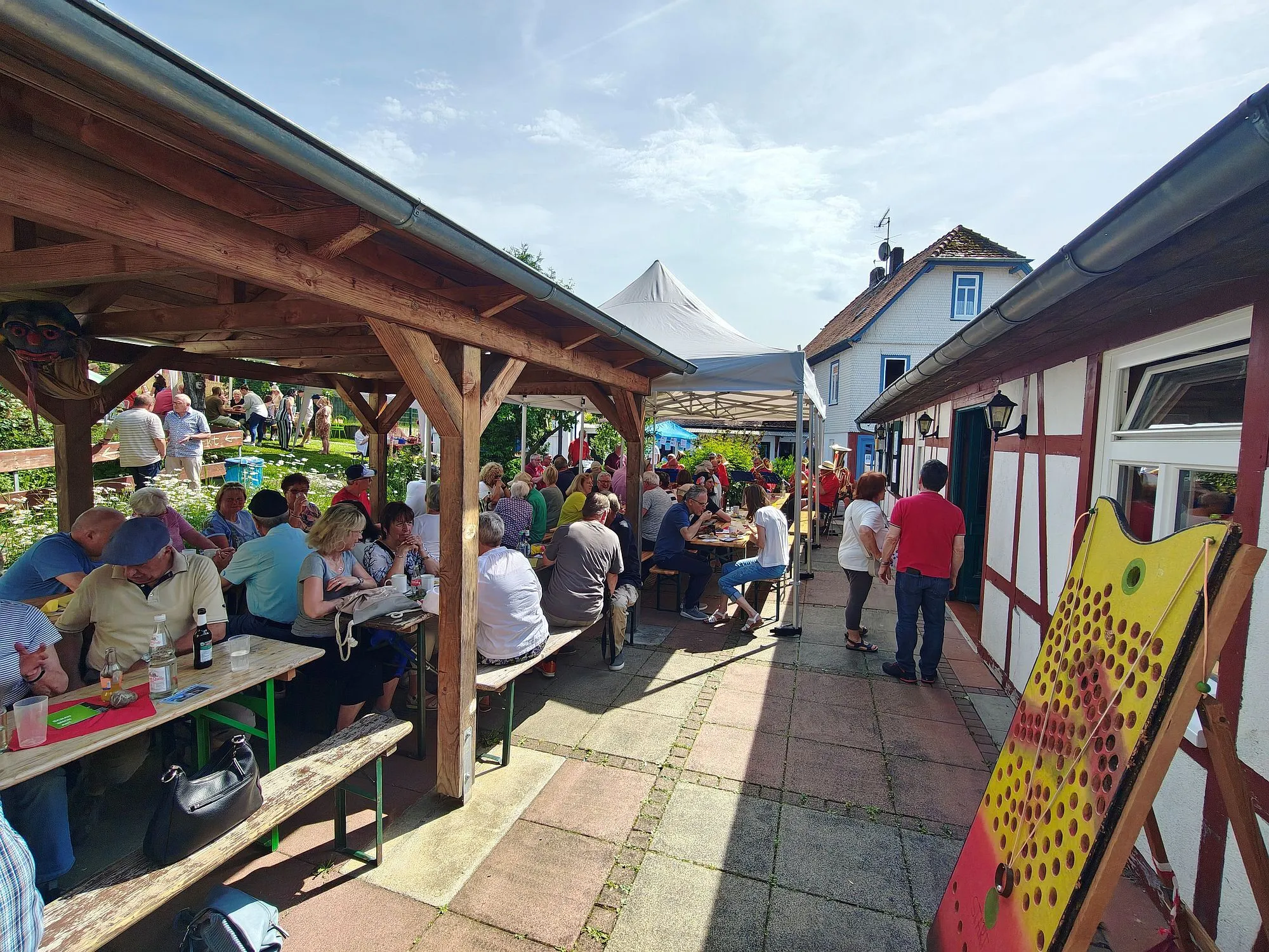 Idyllischer Tag der Nachbarschaft
