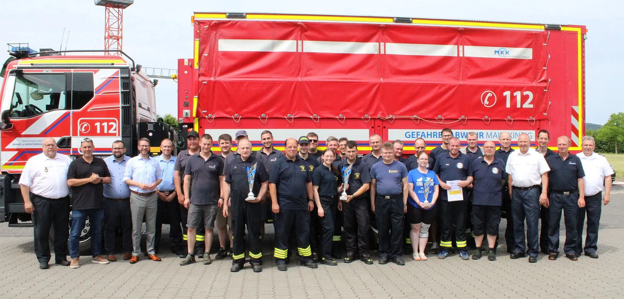 Kreisentscheid: Hammersbach setzt sich unter Feuerwehrteams durch