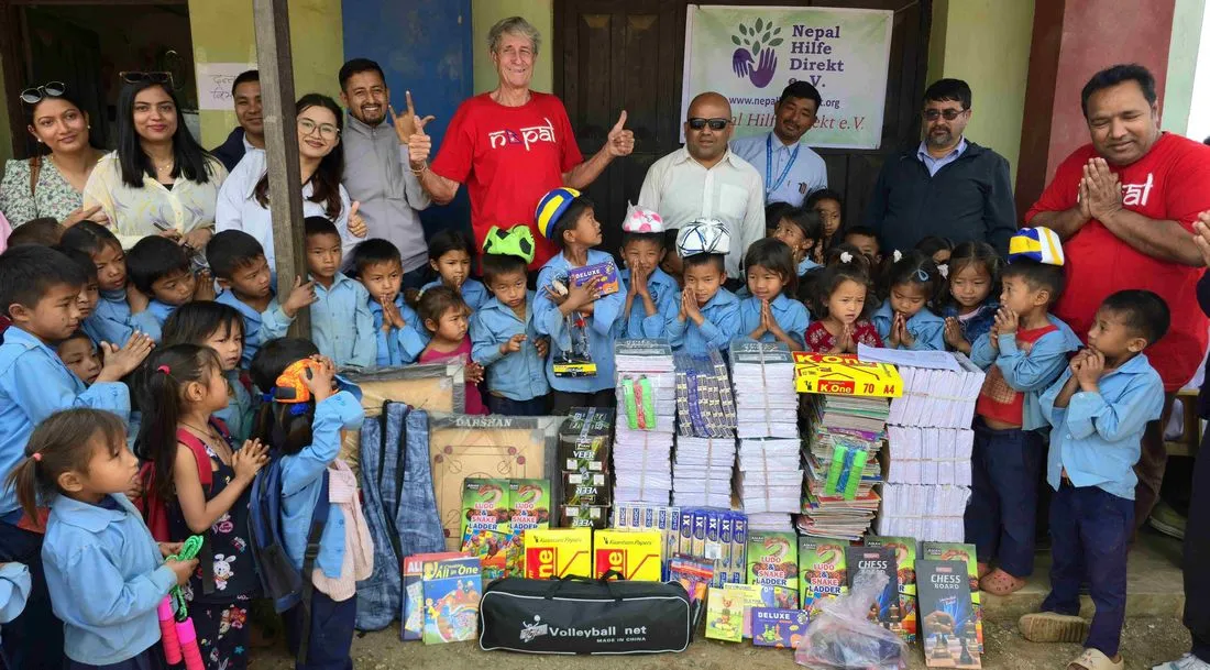 15. Nepal-Projektreise mit Spenden in Höhe von 8.200 Euro