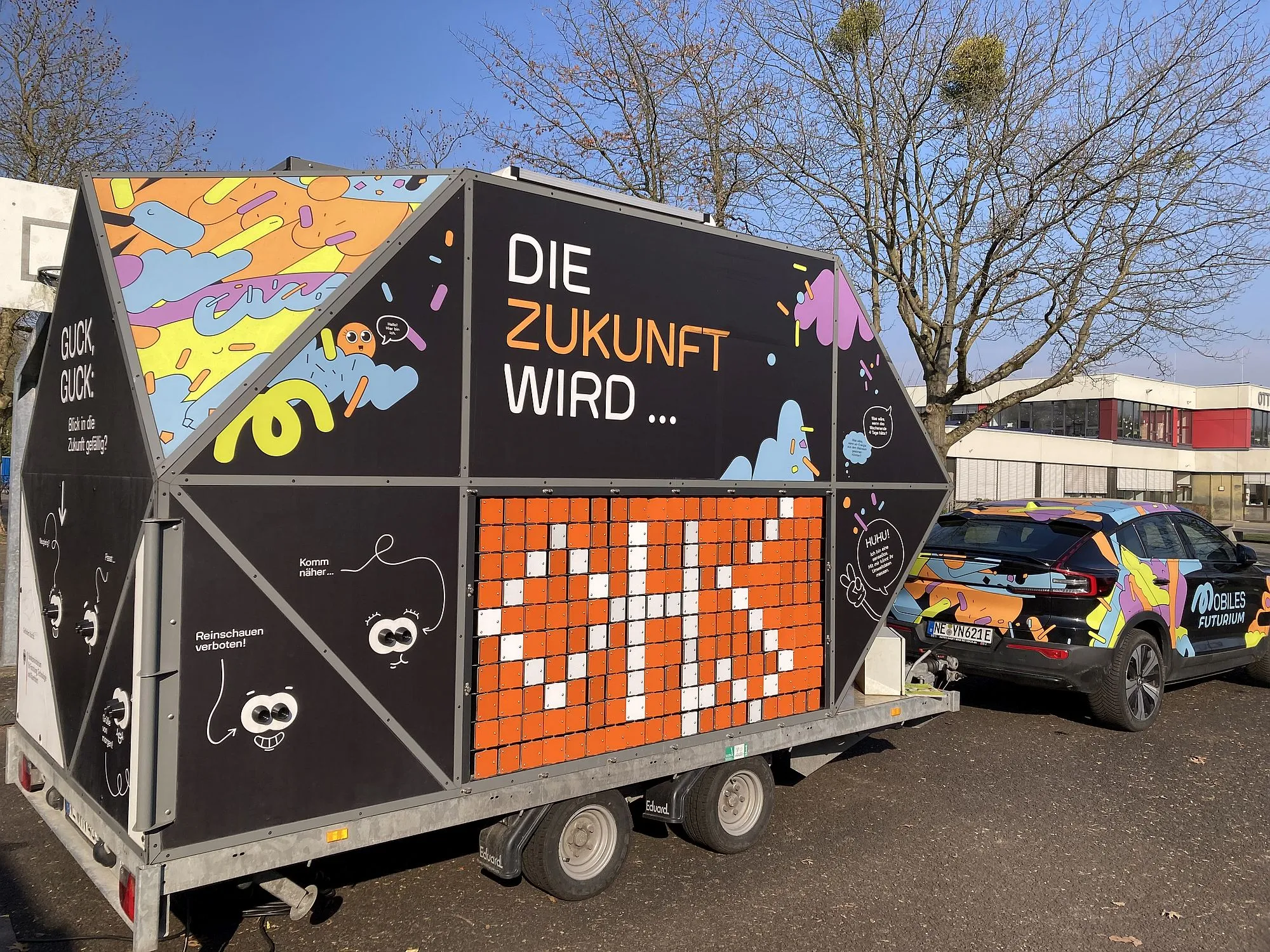 Das Mobile FUTURIUM an der Otto