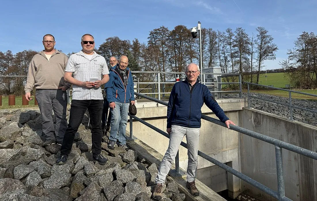 Bürgerliste informiert sich in Langenselbold über effektiven Hochwasserschutz